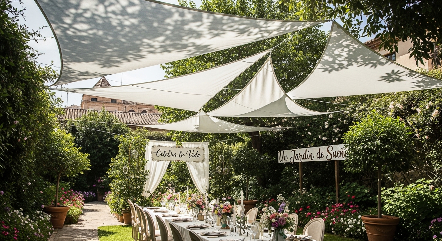 Velarias para Jardines de Eventos